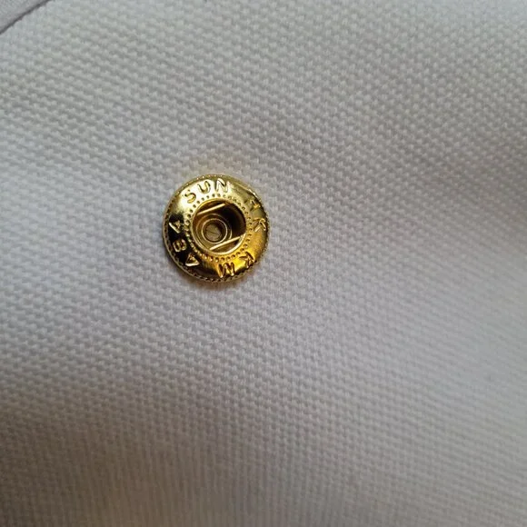 Balmain Garment Bag Gown White Black Logo Gold Tone Exposed Zipper 62.5 x 23 in - Picture 9 of 13